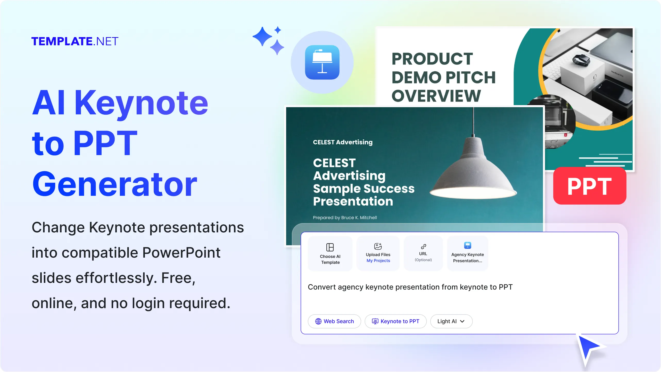 Free AI Keynote to PPT Generator | Convert Keynote to PowerPoint Online